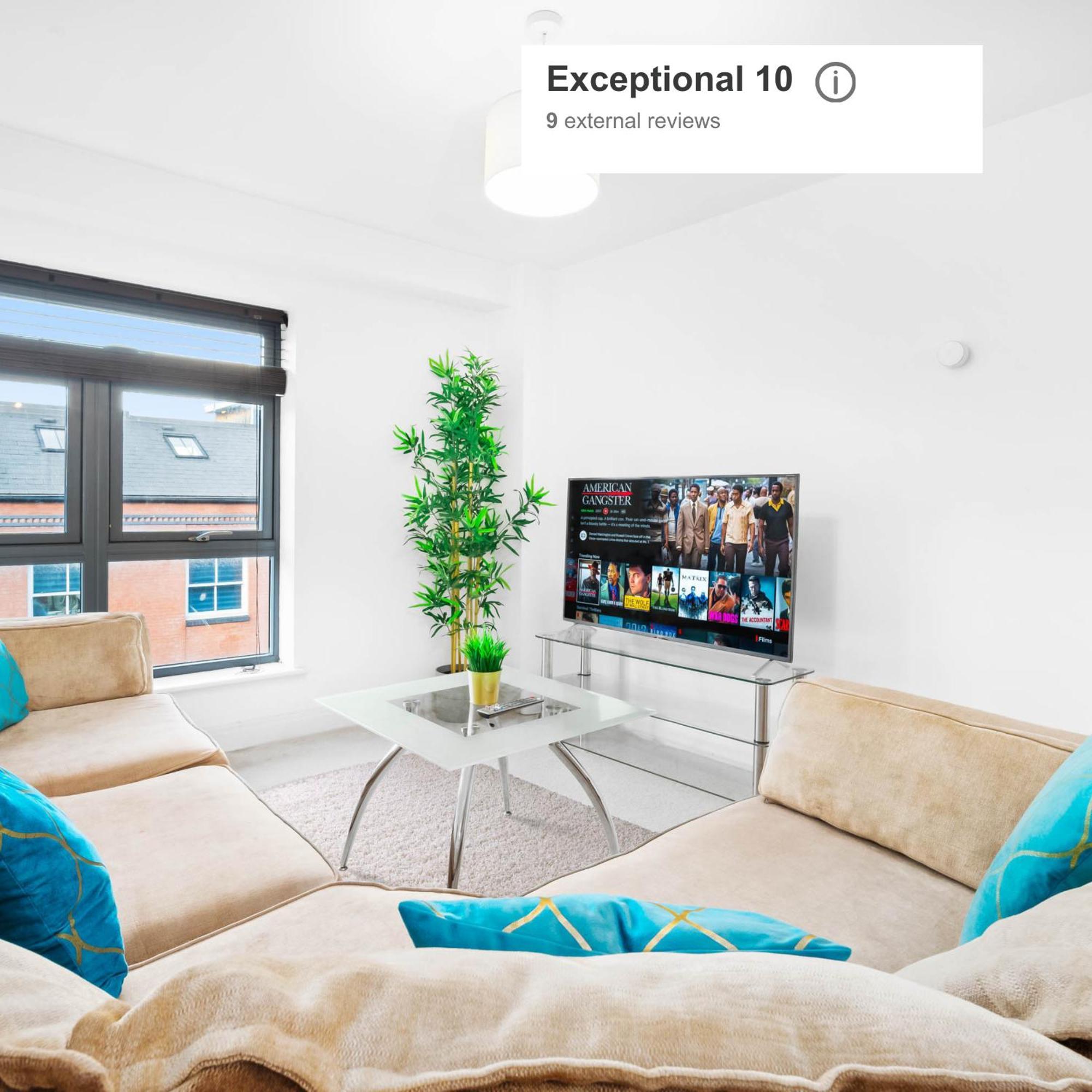 Birmingham City Centre Apartment - Wifi - Netflix - Top Rated - 59L エクステリア 写真